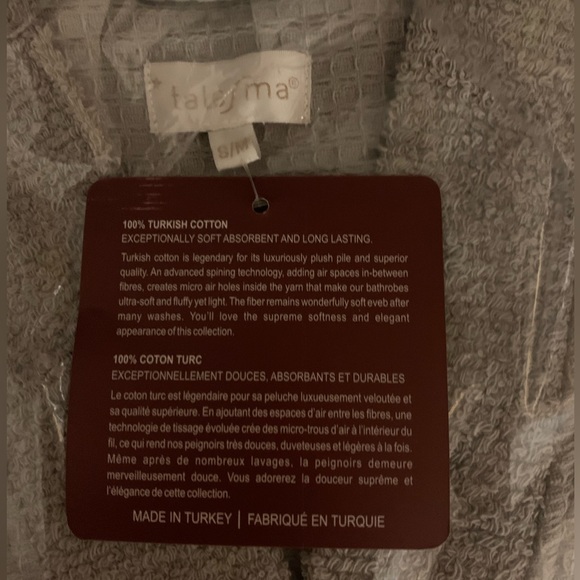 Talesma Terry Waffle Knit Kimono Robe - Picture 4 of 4